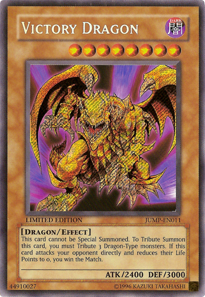 Victory Dragon [JUMP-EN011] Secret Rare | Cracking-Singles