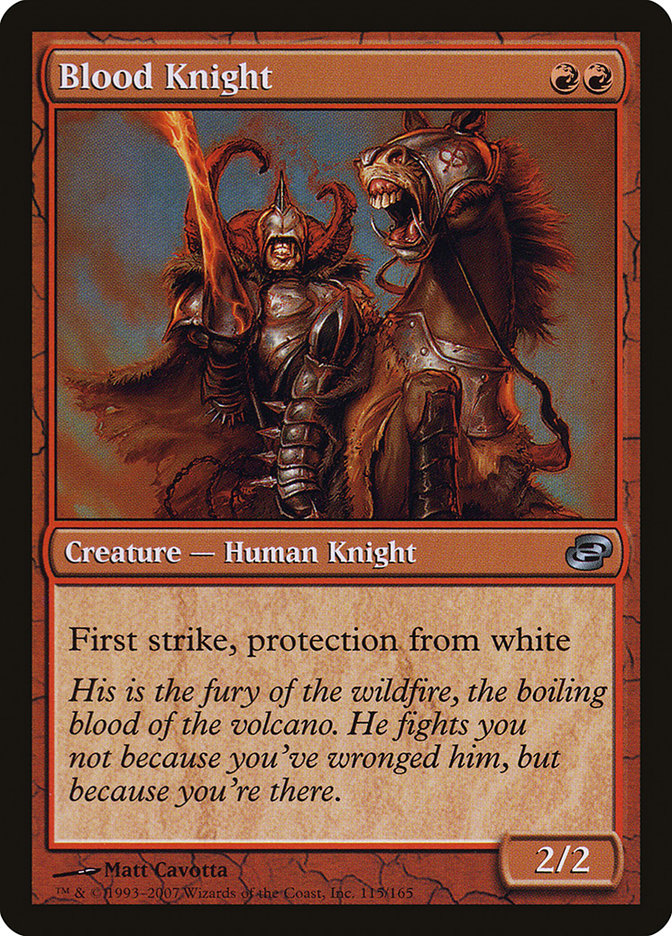 Blood Knight [Planar Chaos] | Cracking-Singles