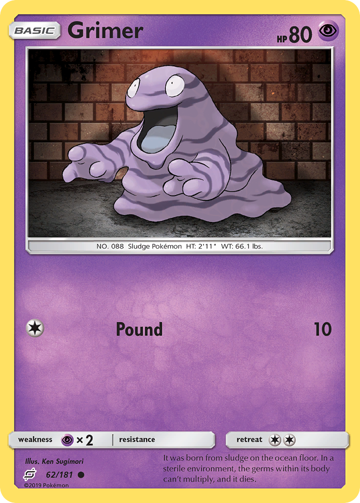 Grimer (62/181) [Sun & Moon: Team Up] | Cracking-Singles