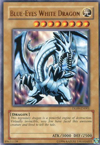 Blue-Eyes White Dragon (Bronze) [DL09-EN001] Rare | Cracking-Singles