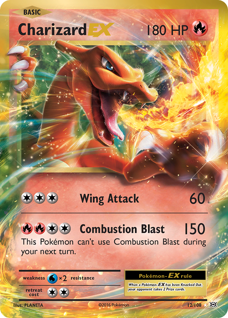 Charizard EX (12/108) [XY: Evolutions] | Cracking-Singles