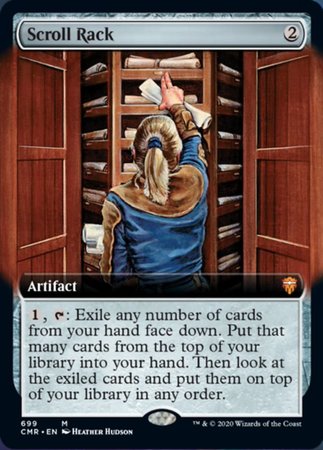 Scroll Rack (Extended Art) [Commander Legends] | Cracking-Singles