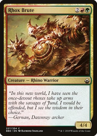 Rhox Brute [Battlebond] | Cracking-Singles