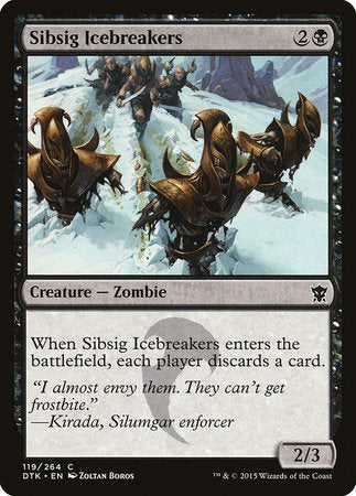 Sibsig Icebreakers [Dragons of Tarkir] | Cracking-Singles