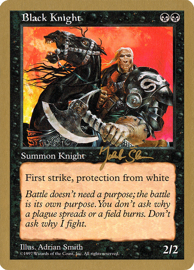 Black Knight (Jakub Slemr) [World Championship Decks 1997] | Cracking-Singles