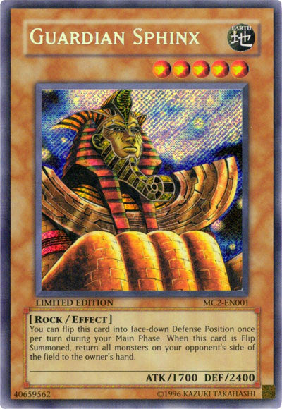 Guardian Sphinx [MC2-EN001] Secret Rare | Cracking-Singles