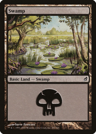 Swamp (293) [Lorwyn] | Cracking-Singles