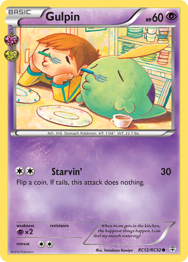 Gulpin (RC12/RC32) [XY: Generations] | Cracking-Singles