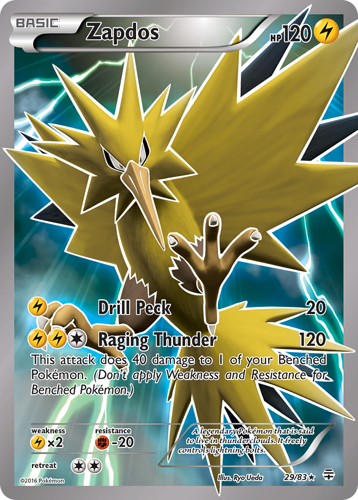 Zapdos (29/83) [XY: Generations] | Cracking-Singles