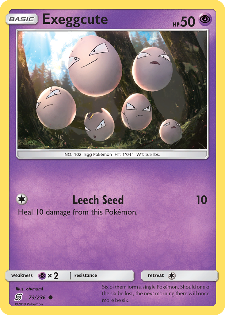 Exeggcute (73/236) [Sun & Moon: Unified Minds] | Cracking-Singles