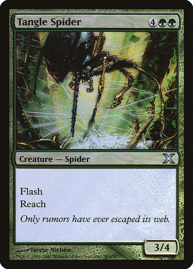 Tangle Spider (Premium Foil) [Tenth Edition] | Cracking-Singles