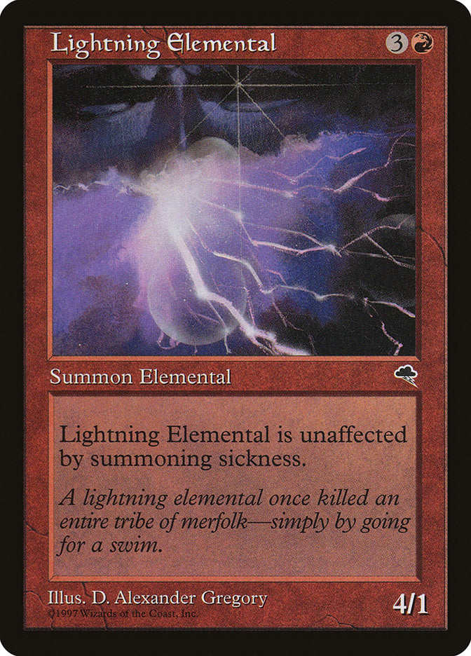 Lightning Elemental [Tempest] | Cracking-Singles