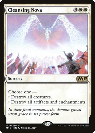 Cleansing Nova [Core Set 2019 Promos] | Cracking-Singles