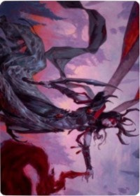 Drana, the Last Bloodchief Art Card [Zendikar Rising Art Series] | Cracking-Singles