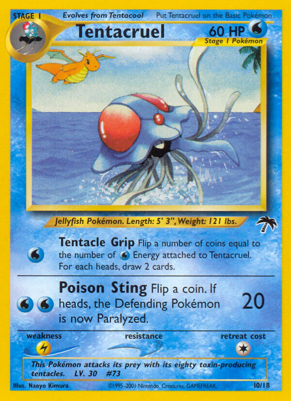 Tentacruel (10/18) [Southern Islands] | Cracking-Singles