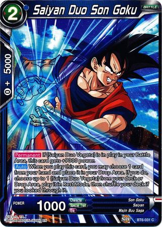 Saiyan Duo Son Goku [BT6-031] | Cracking-Singles