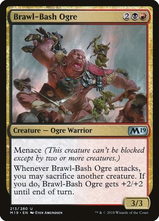 Brawl-Bash Ogre [Core Set 2019] | Cracking-Singles