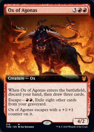 Ox of Agonas (Extended Art) [Theros Beyond Death] | Cracking-Singles