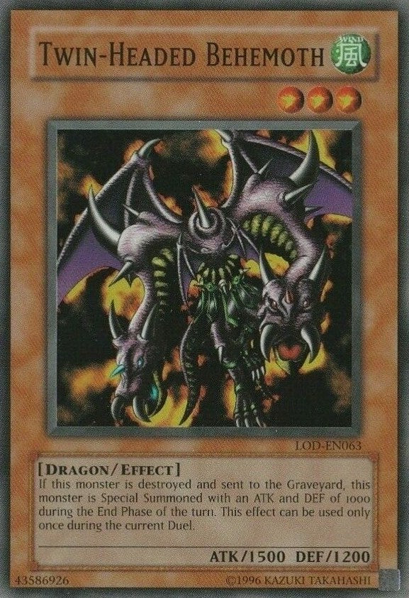 Twin-Headed Behemoth [LOD-EN063] Super Rare | Cracking-Singles