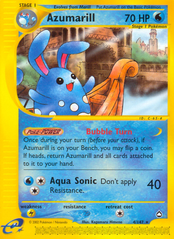 Azumarill (4/147) [Aquapolis] | Cracking-Singles