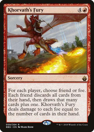 Khorvath's Fury [Battlebond] | Cracking-Singles