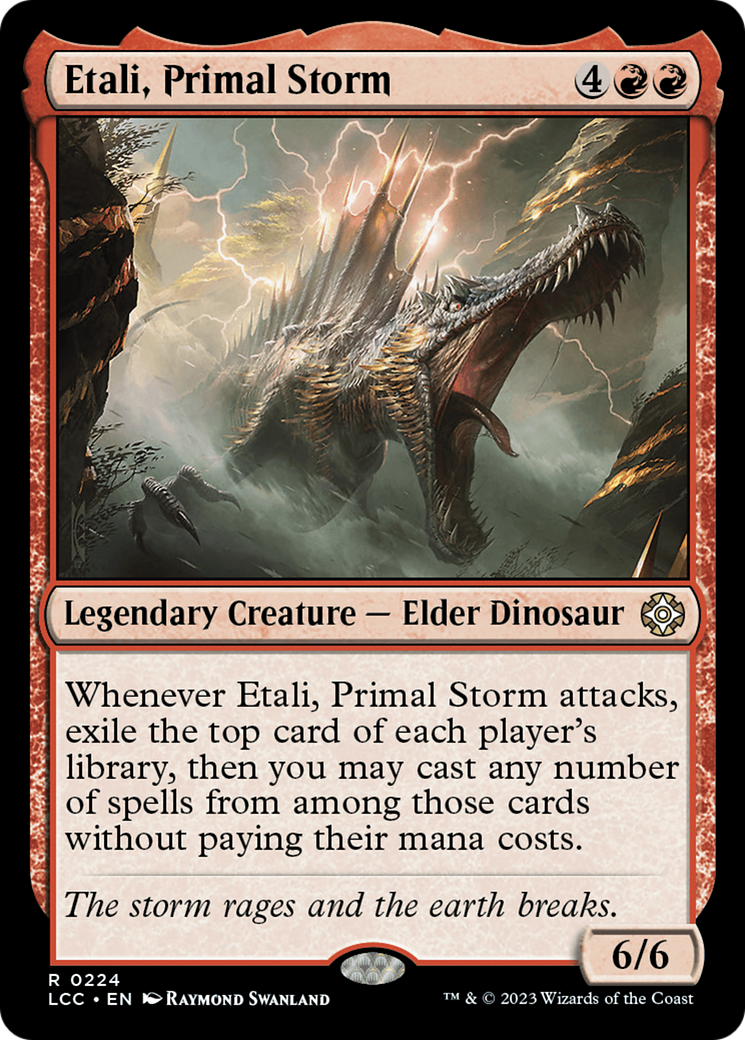 Etali, Primal Storm [The Lost Caverns of Ixalan Commander] | Cracking-Singles