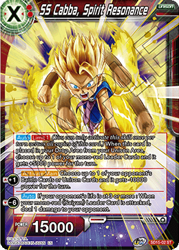 SS Cabba, Spirit Resonance (Starter Deck - Pride of the Saiyans) (SD15-02) [Cross Spirits] | Cracking-Singles