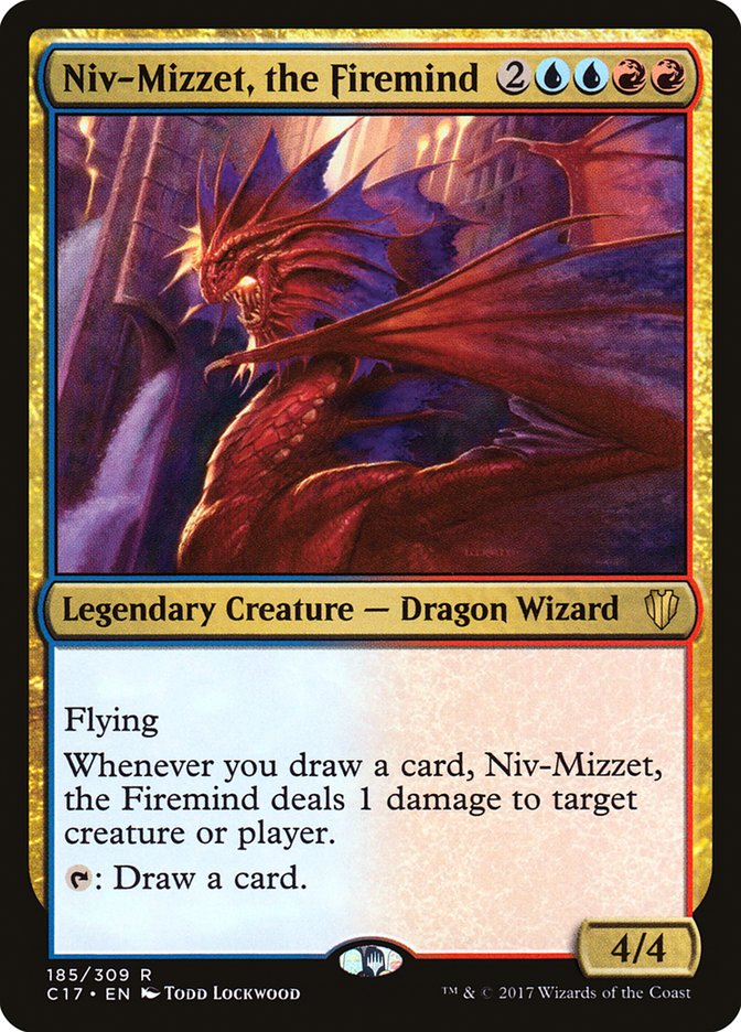 Niv-Mizzet, the Firemind [Commander 2017] | Cracking-Singles