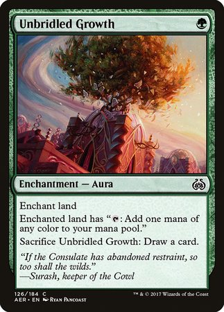 Unbridled Growth [Aether Revolt] | Cracking-Singles