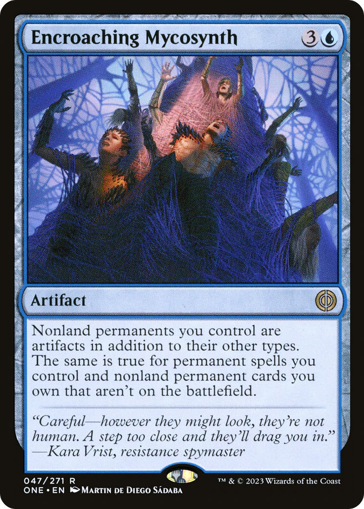 Encroaching Mycosynth [Phyrexia: All Will Be One] | Cracking-Singles