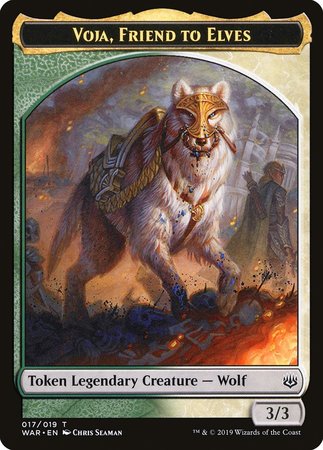 Voja, Friend to Elves Token [War of the Spark Tokens] | Cracking-Singles