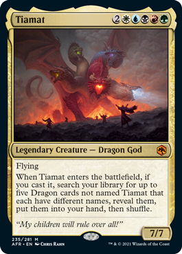 Tiamat [Dungeons & Dragons: Adventures in the Forgotten Realms] | Cracking-Singles