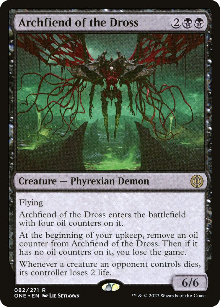 Archfiend of the Dross [Phyrexia: All Will Be One] | Cracking-Singles