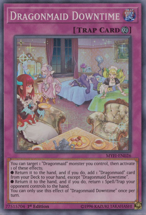 Dragonmaid Downtime [MYFI-EN026] Super Rare | Cracking-Singles