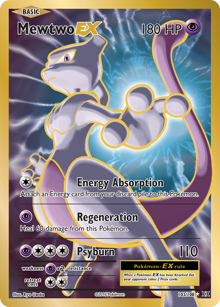 Mewtwo EX (103/108) [XY: Evolutions] | Cracking-Singles