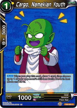 Cargo, Namekian Youth [TB3-060] | Cracking-Singles