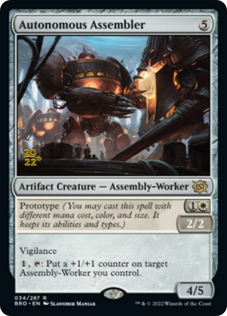 Autonomous Assembler [The Brothers' War: Prerelease Promos] | Cracking-Singles