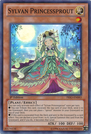 Sylvan Princessprout [PRIO-EN083] Super Rare | Cracking-Singles