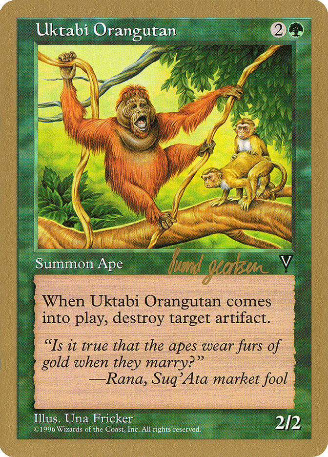 Uktabi Orangutan (Svend Geertsen) (SB) [World Championship Decks 1997] | Cracking-Singles