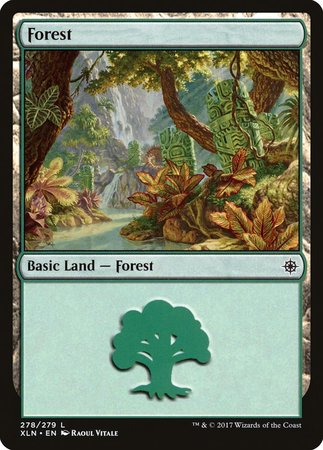 Forest (278) [Ixalan] | Cracking-Singles