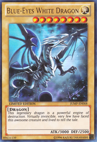 Blue-Eyes White Dragon [JUMP-EN068] Ultra Rare | Cracking-Singles