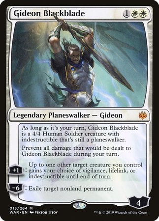 Gideon Blackblade [War of the Spark] | Cracking-Singles