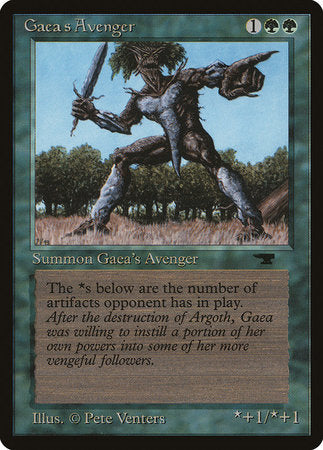 Gaea's Avenger [Antiquities] | Cracking-Singles