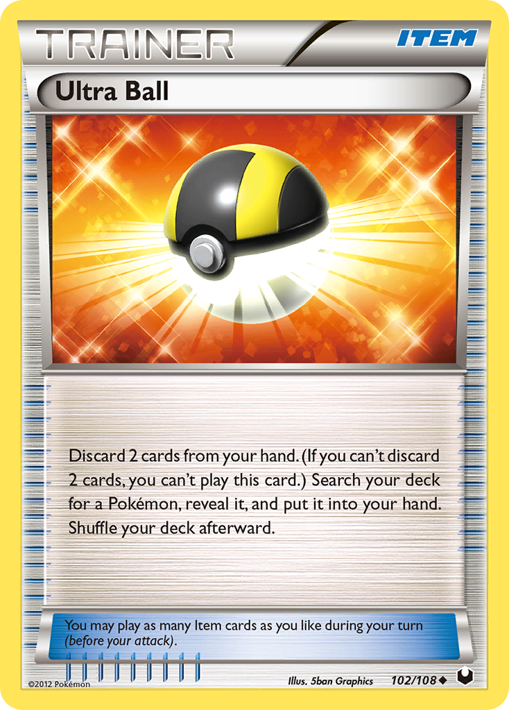 Ultra Ball (102/108) [Black & White: Dark Explorers] | Cracking-Singles