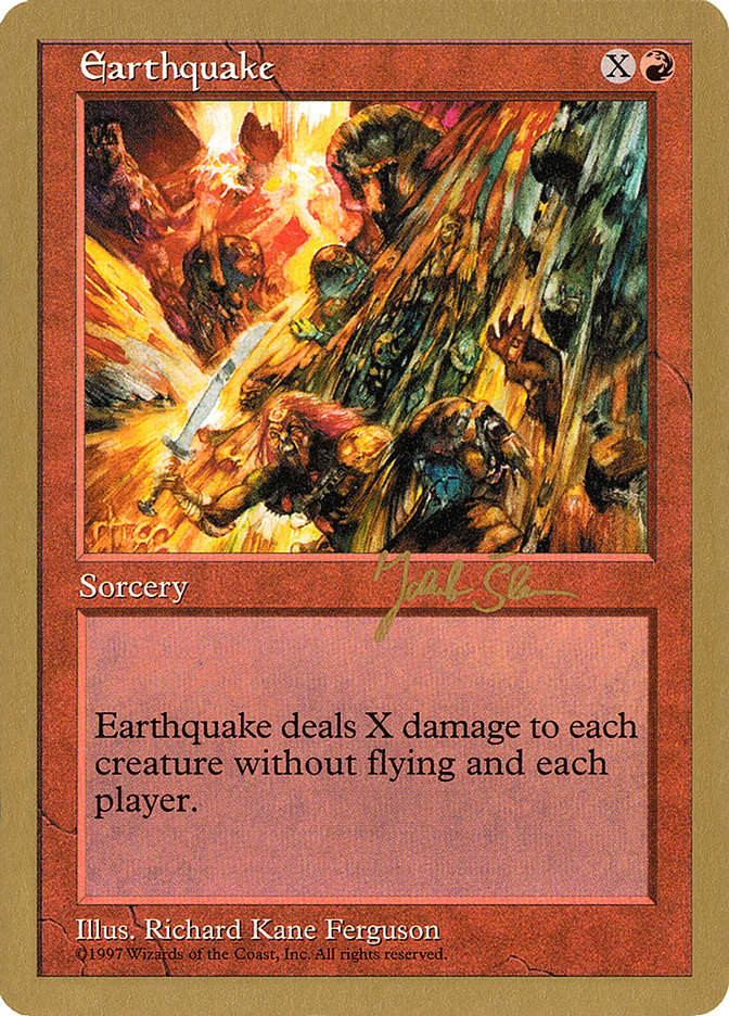 Earthquake (Jakub Slemr) [World Championship Decks 1997] | Cracking-Singles