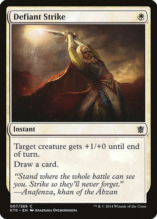 Defiant Strike [Khans of Tarkir] | Cracking-Singles