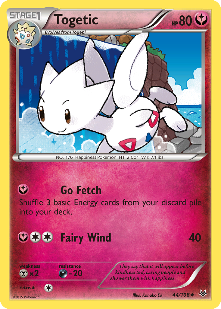 Togetic (44/108) [XY: Roaring Skies] | Cracking-Singles