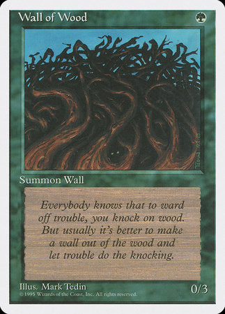 Wall of Wood [Fourth Edition] | Cracking-Singles