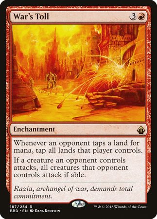 War's Toll [Battlebond] | Cracking-Singles