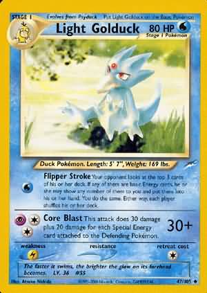 Light Golduck (47/105) [Neo Destiny Unlimited] | Cracking-Singles